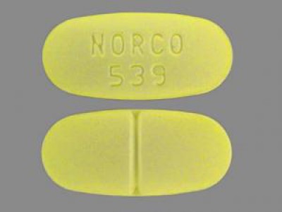 Norco 539 (Hydrocodone)